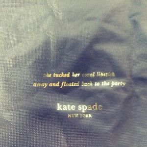 Kate Spade shoe duster bag